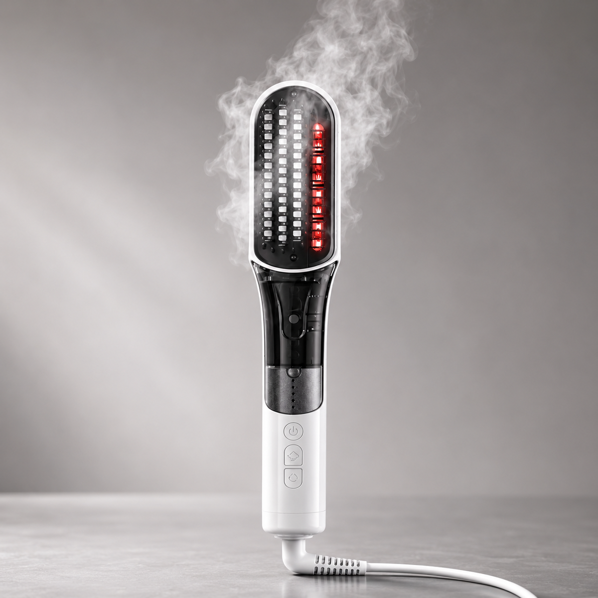 SteamGlow – Elektrisk glattebørste med damp