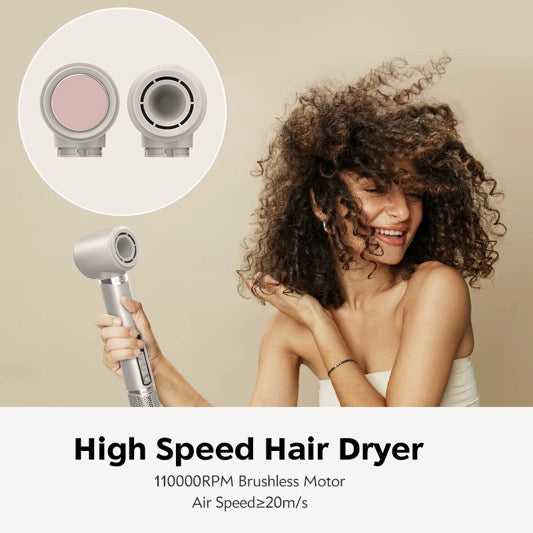 SkyStyler 8-i-1 – komplet multistyler til tørring, styling, volumen & krøller - med eksklusiv læderopbevaringsæske - levering sidst i oktober